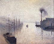 Camille Pissarro L-lle Lacroix,Rouen Sweden oil painting reproduction